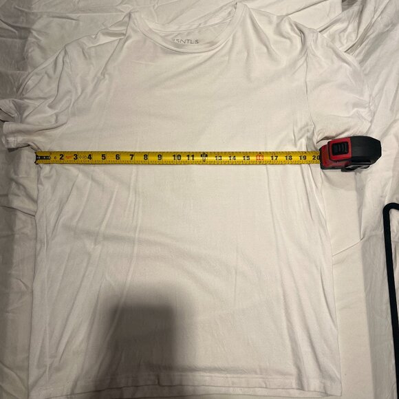 ESNTLS White Bamboo Tee Size Large (2 Pack) - Picture 10 of 13